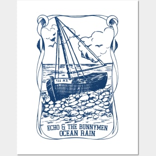 Ocean Rain Posters and Art